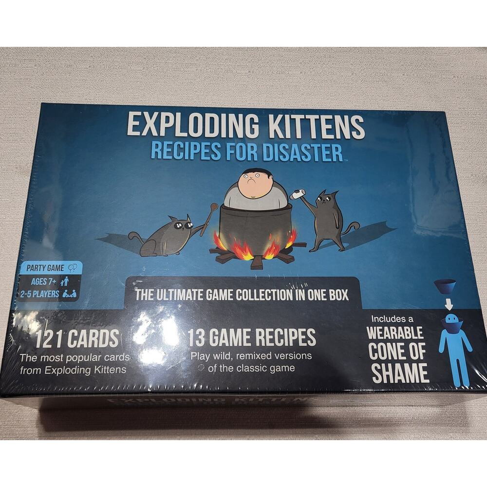 Exploding kittens recipes for disaster